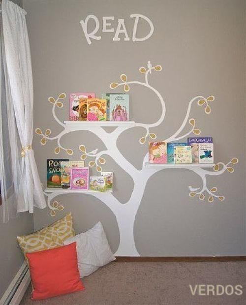 Идеи полочек для детской комнаты. 05