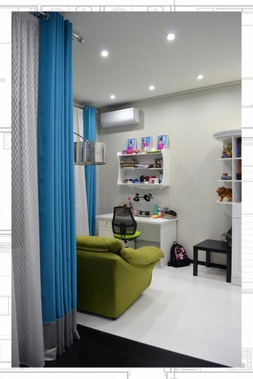 Дочь подросла и возникла потребность в обновлении комнаты. 06