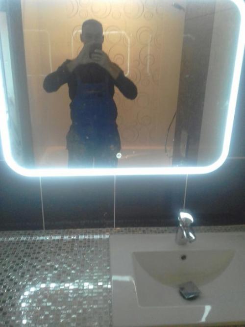 Фото одного из своих давних заказов, был раздельный санузел, заказчик захотел объеденить. 07