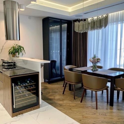 Кухня с гостиной совмещена. 03