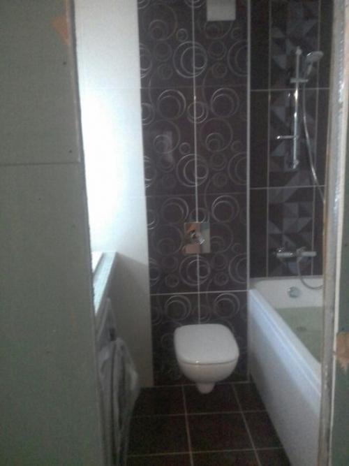 Фото одного из своих давних заказов, был раздельный санузел, заказчик захотел объеденить. 06