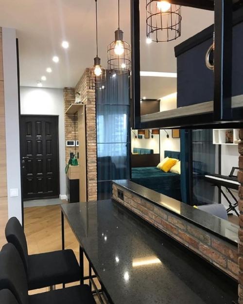 47 кв.  м после дизайнерского ремонта. 04