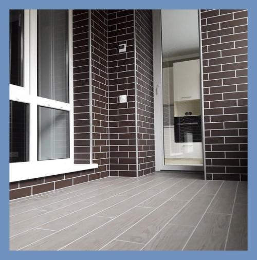 Отбабахали себе такую лоджию, без всяких излишеств, , внимание, только в строгом деловом стиле. 01