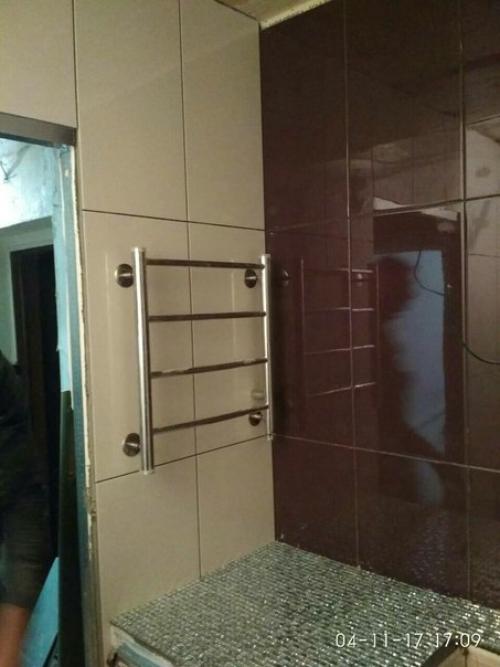 Фото одного из своих давних заказов, был раздельный санузел, заказчик захотел объеденить. 08