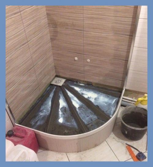 Преображение старой ванной комнаты. 05