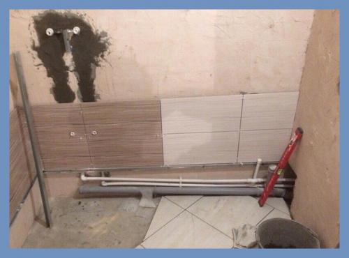 Преображение старой ванной комнаты. 02