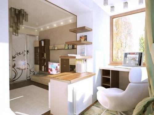 Дизайн небольшой современной квартиры. 01