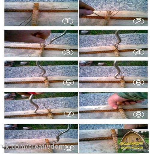 Как вязать арматуру. 03