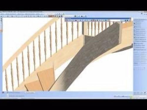 Обзор программ для проектирования лестниц. 02
