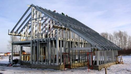 Каркасный дом по финской технологии строительства. 04