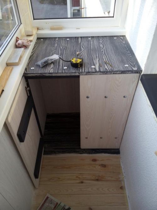 Утепление и отделка балкона в хрущевке. 02