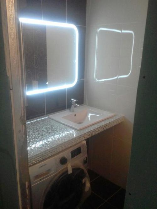 Фото одного из своих давних заказов, был раздельный санузел, заказчик захотел объеденить. 03