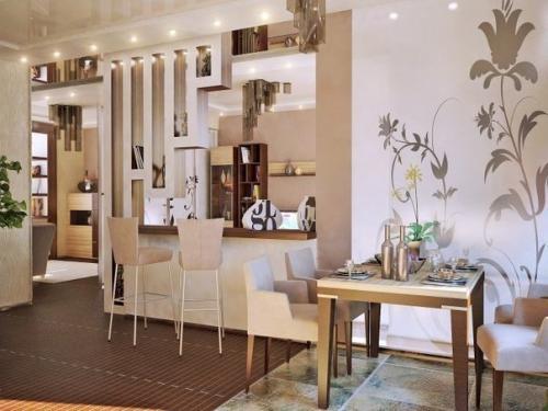 Дизайн небольшой современной квартиры. 07