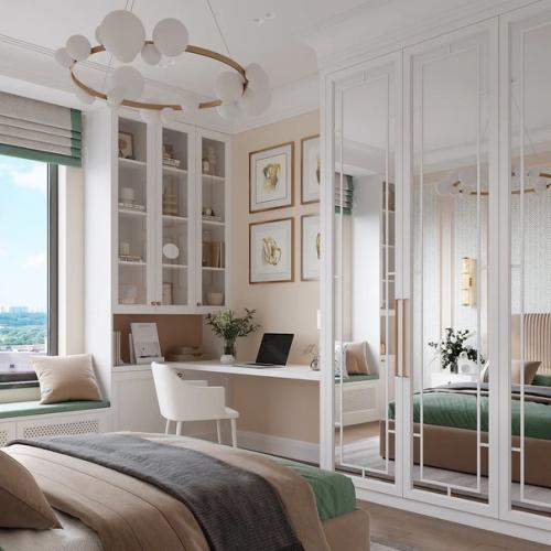 Детская комната для мальчика, площадью - 16 кв. 02