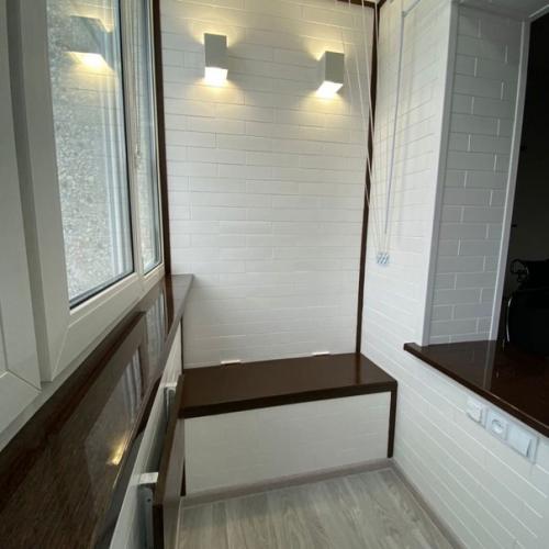 И как не похвастаться такой лоджией. 02