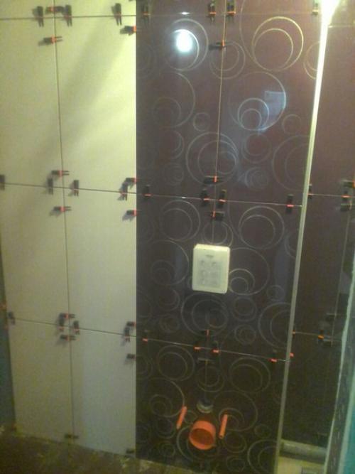 Фото одного из своих давних заказов, был раздельный санузел, заказчик захотел объеденить. 04