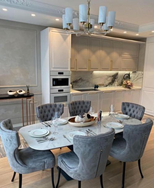 Кухня - гостиная готова. 04