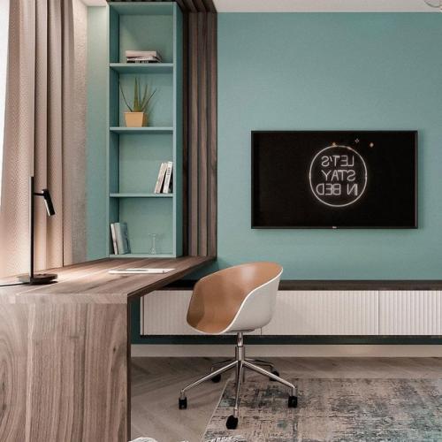 Идеальный вариант для подростковой комнаты. 05