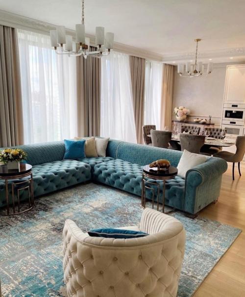 Кухня - гостиная готова. 02