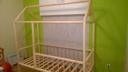 Кровать своими руками для дочери. 02