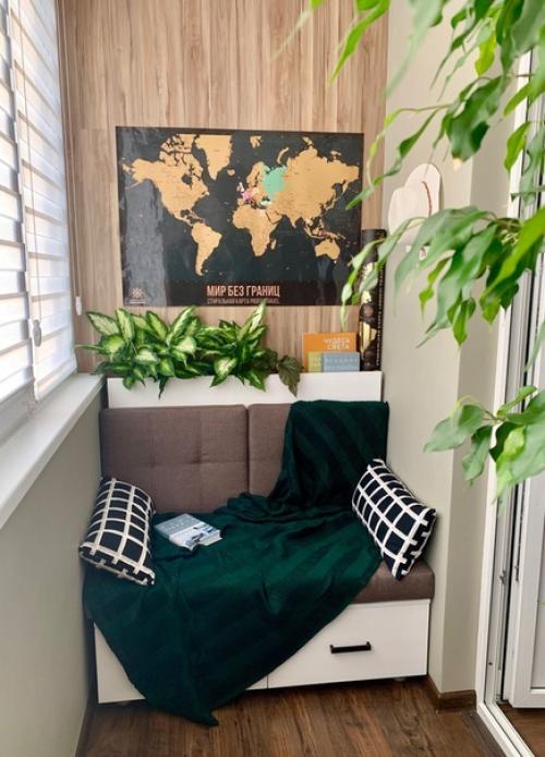 Наша лоджия после ремонта. 01