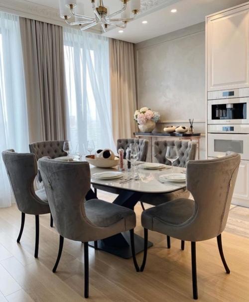 Кухня - гостиная готова. 08