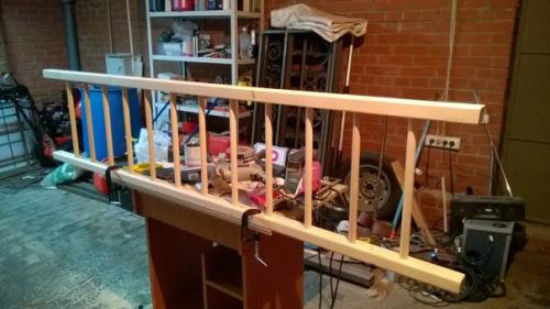 Кровать своими руками для дочери. 06