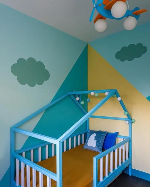 Яркий пример того, чем хороша отдельная игровая комната для детей. 06