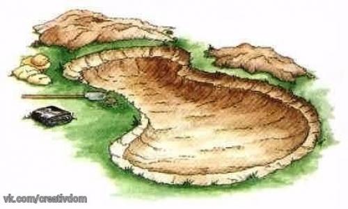 Пошаговая инструкция создания пруда. 03