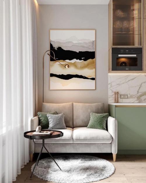 Однокомнатная квартира, площадью - 44 кв. 01