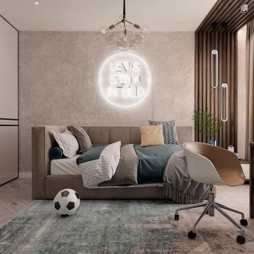 Идеальный вариант для подростковой комнаты. 01