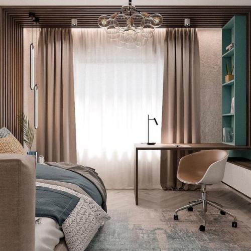 Идеальный вариант для подростковой комнаты. 04