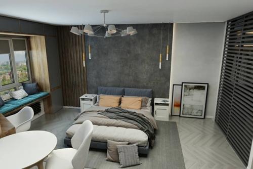 Дизайн квартиры - студии. 02