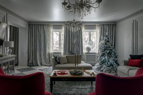 Преображение кухни и гостиной загородного дома Марии Мироновой и Екатерины градовой. 08