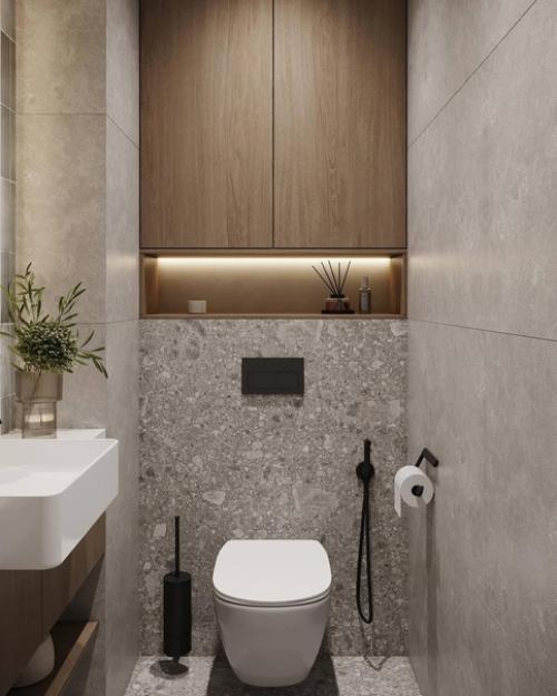 Утренняя подборка интерьеров санузлов. 01