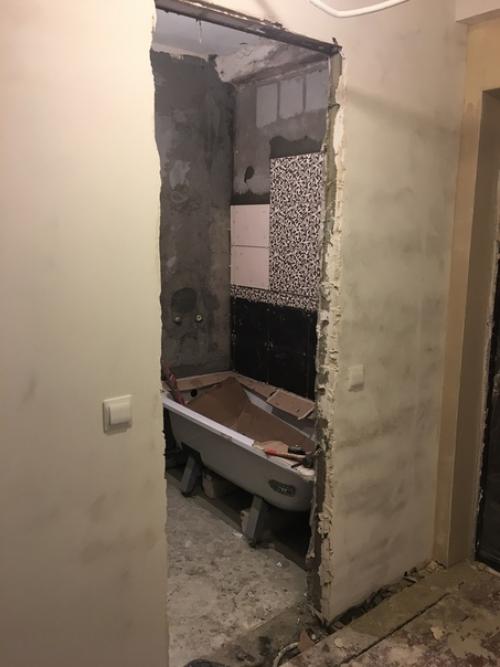 Наш ремонт ванной комнаты! 02