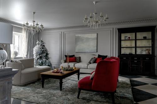 Преображение кухни и гостиной загородного дома Марии Мироновой и Екатерины градовой. 01