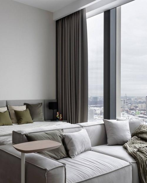 Общая площадь апартаментов 48 кв. 01