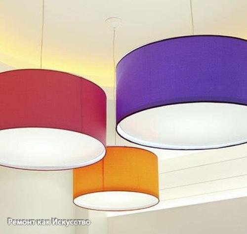 Мы выбираем светильник для натяжного потолка. 03