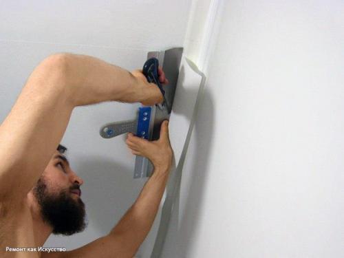 Мы клеим обои. 02