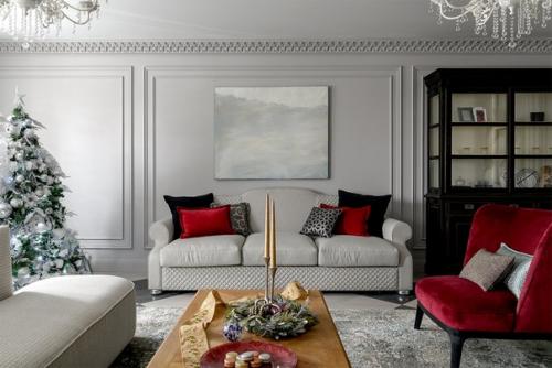 Преображение кухни и гостиной загородного дома Марии Мироновой и Екатерины градовой. 03