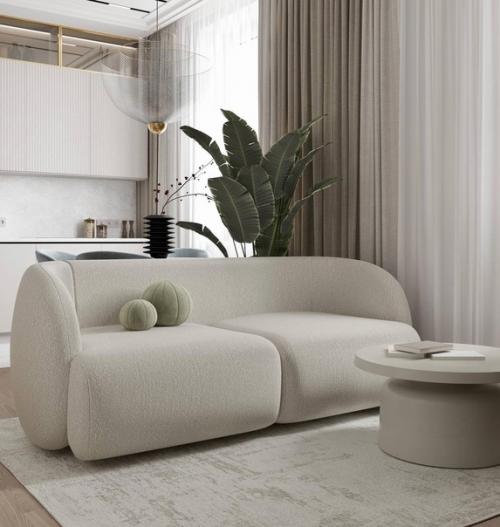 Современный светлый интерьер квартиры. 03