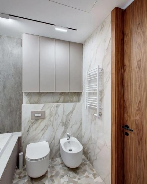 Интерьер ванной комнаты. 02