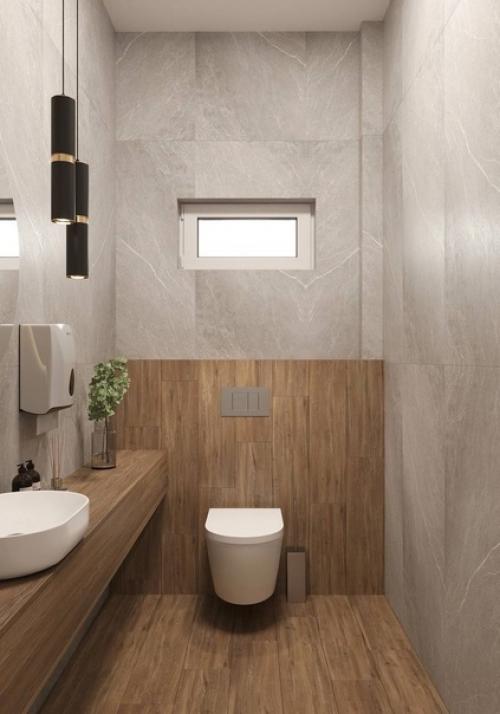 Какой вариант интерьера санузла вам нравится больше? 02