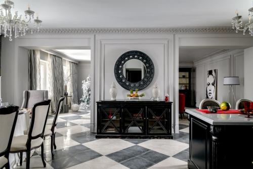 Преображение кухни и гостиной загородного дома Марии Мироновой и Екатерины градовой. 09