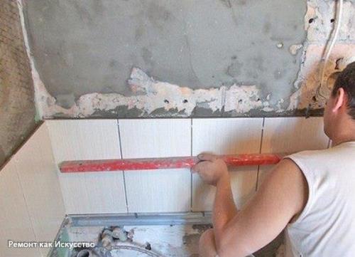 Экспресс - инструкция по укладке плитки в ванной. 01