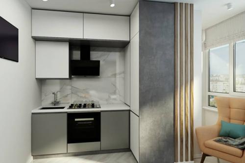 Дизайн квартиры - студии. 07