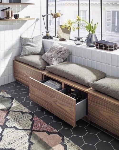 Варианты организации хранения вещей. 01