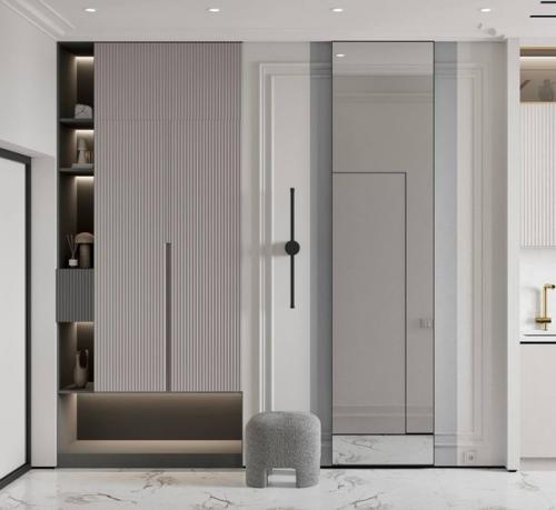 Современный светлый интерьер квартиры. 08