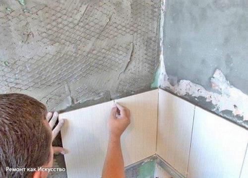 Экспресс - инструкция по укладке плитки в ванной. 08